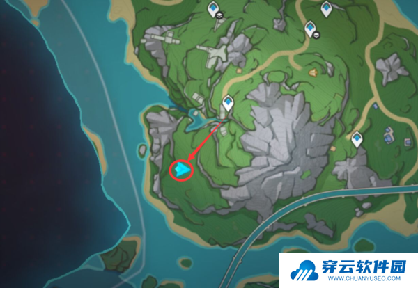 原神泡泡桔采集路线一览7