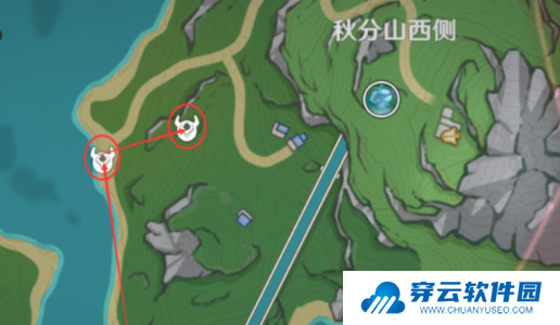 原神泡泡桔采集路线一览13